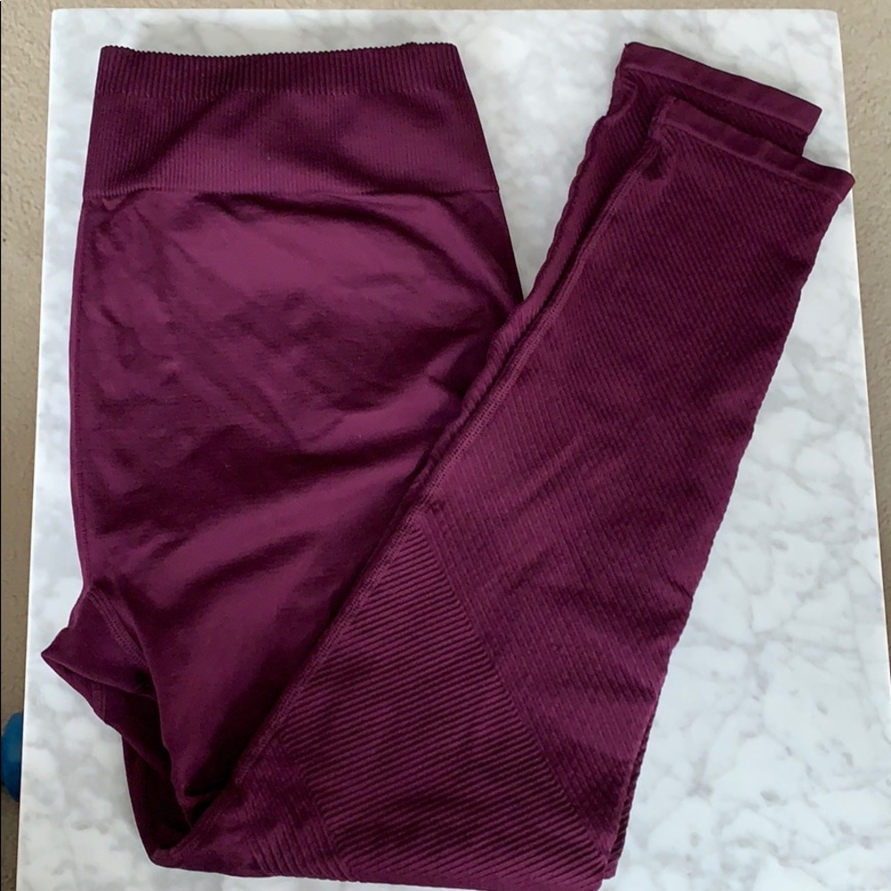 Fabletics high rise seamless ribbed legging